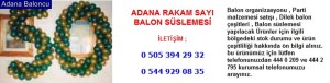Adana rakam sayı balon süslemesi iletişim ; 0 544 929 08 35
