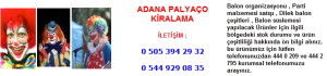 Adana palyaço kiralama