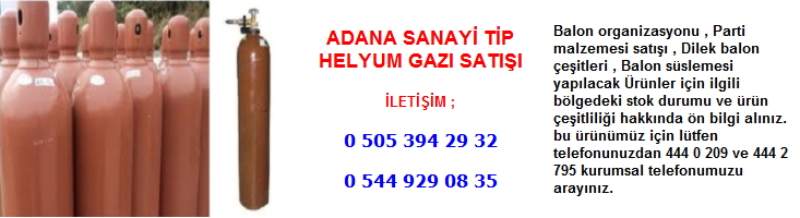 Adana sanayi tip helyum gazı satışı