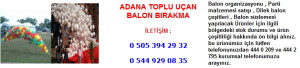 Adana toplu uçan balon bırakma